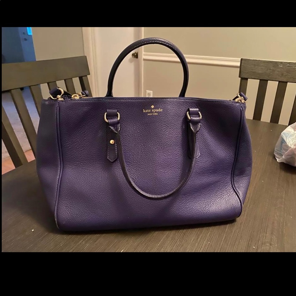 Dark blue Kate Spade Satchel
